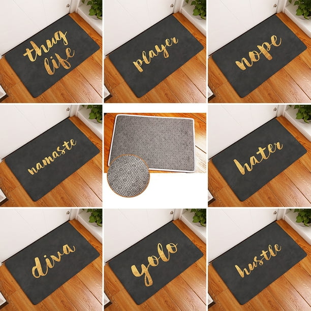 40*60cm Non Slip Welcome Entry Floor Door Rug Mat Outdoor Indoor Use 40*60cm Non Slip Welcome Entry Floor Door Rug Mat Outdoor Indoor Use